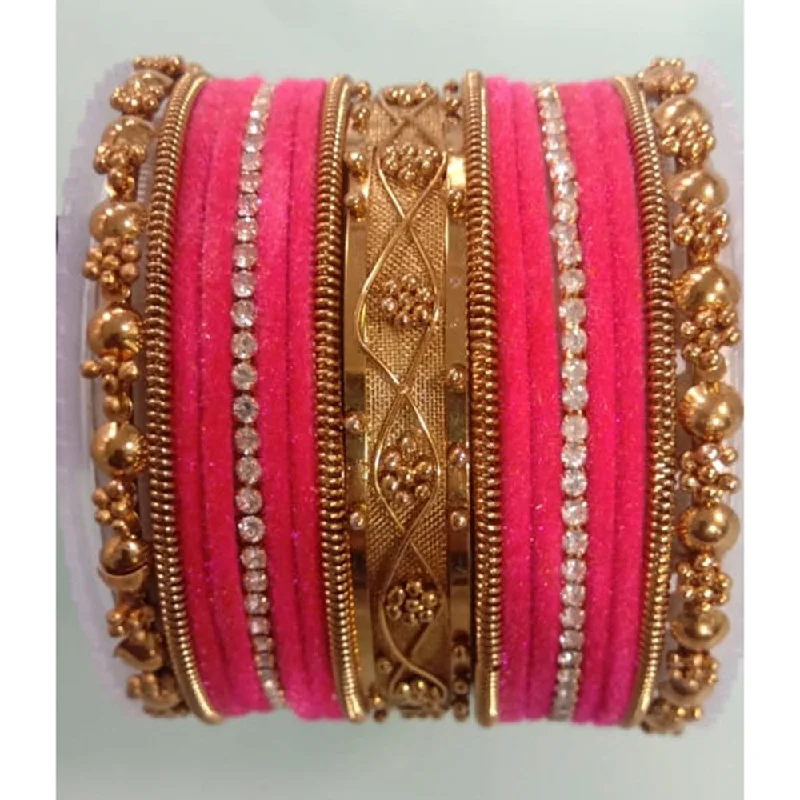 Modern Silver Bangles for Trendy Style-Shree Asha Bangles Pack Of 12 Colors Bangles Set