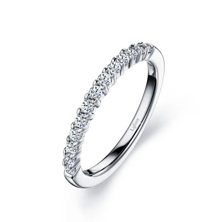 Luxury Diamond Ring for Engagement-0.35 CTW Half-Eternity Band