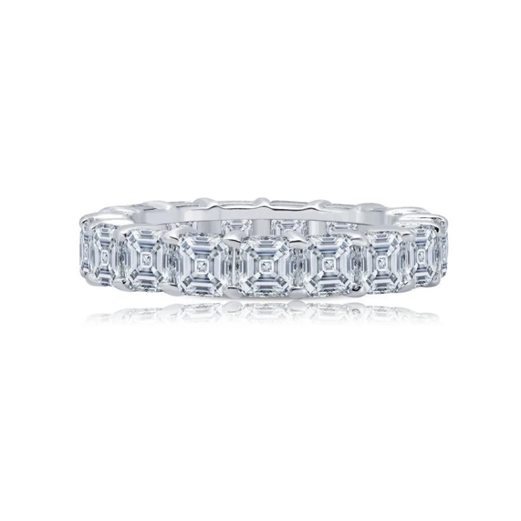 Large Engagement Ring for Women-6.63 CTW Anniversary Eternity Band