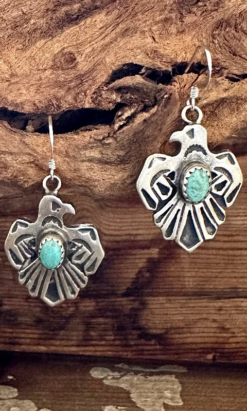 Timeless Earrings for Special Occasions-ROBERTA BEGAY  Handcrafted Navajo Earrings