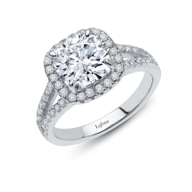 Custom Diamond Ring for Engagement-3.82 CTW Halo Engagement Ring