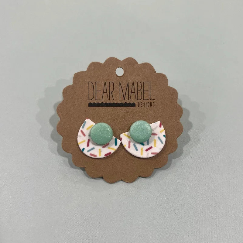 Unique Gem Earrings for Fashion-Dear Mabel Handmade - Sprinkles Earrings*