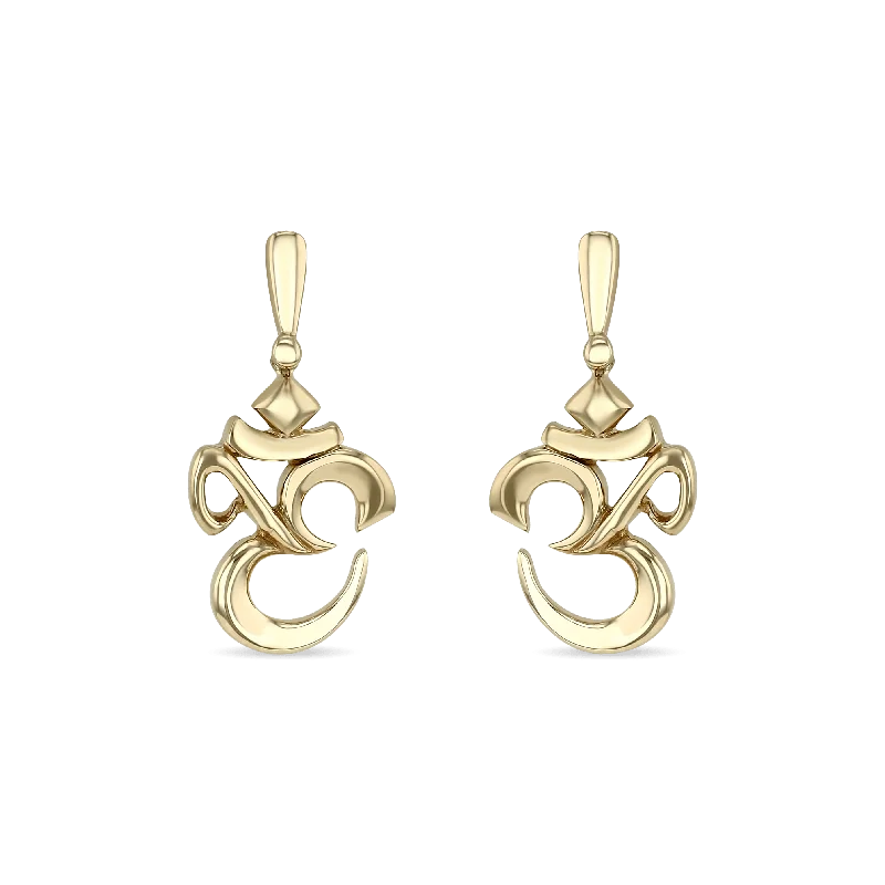 Fashionable Earrings for Teenagers-OM Earrings