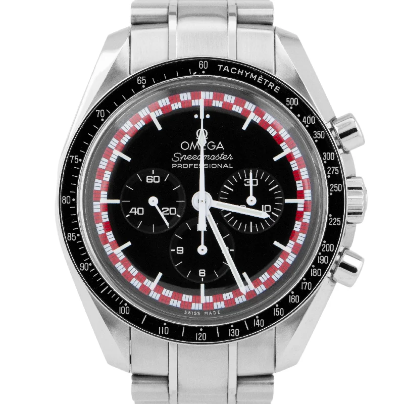 Luxury Watches with Skeleton Design-Omega Speedmaster TIN TIN 42mm PAPERS Stainless 311.30.42.30.01.004 Watch B+P