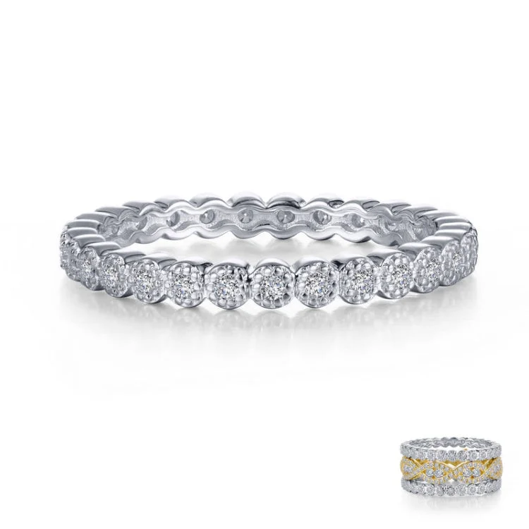 Bold Stackable Rings for Fashion-0.29 CTW Stackable Eternity Band