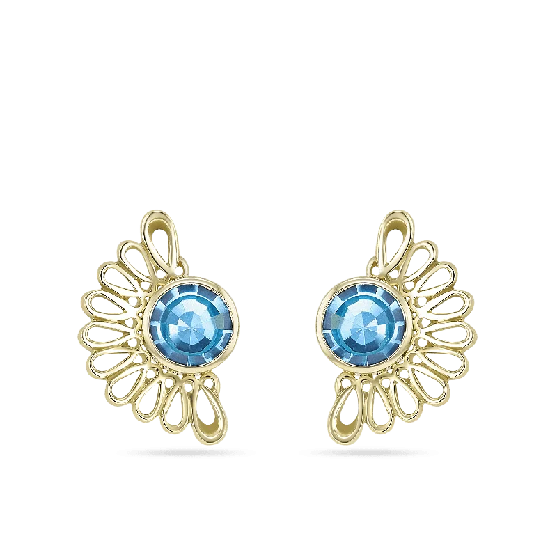 Beautiful Earrings for Weddings-Sunshine Earrings