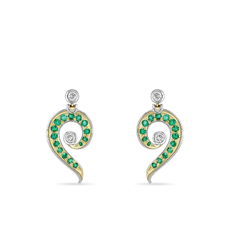 Unique Gem Earrings for Trendsetters-Tranquil Earrings