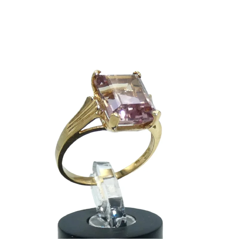 Unique Gemstone Ring-10K Gold Ametrine Ring