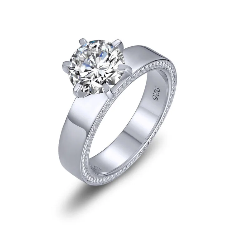 Women’s Wedding Ring with Emerald-2.04 CTW Solitaire Ring