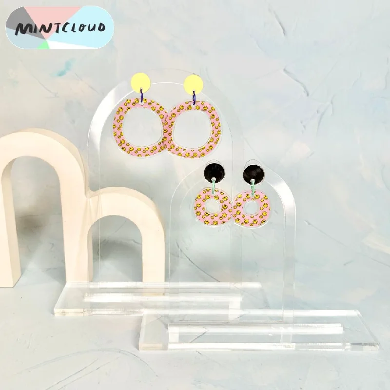 Unique Earrings for Every Day-Mintcloud Earrings - Happy Hoops*