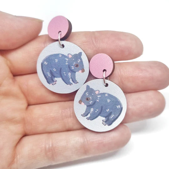 Glamorous Earrings for Night Life-Pixie Nut & Co Dangle - Wombat*