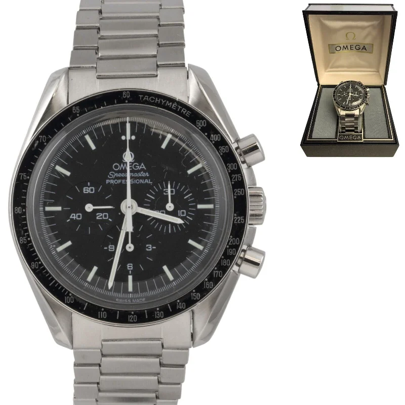 Eco-Friendly Watches with Wooden Straps-Omega Speedmaster Date 145.022 ST Chronograph 40mm Watch w/ BOX