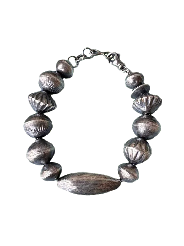 Custom Name Bracelet for Special Gifts-Navajo Pearl Bracelet by Virginia Tso (Jewelry for a Cause)